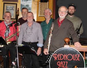 Musiker der Red House Jazzband